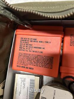 KIT DE SURVIE DE L'ARMÉE DES ÉTATS-UNIS, FORCE AÉRIENNE SUR L'EAU