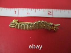 La Deuxième Guerre mondiale US Army Air Force Caterpillar Club Pin Sterling Pres par Irving XLNT 2