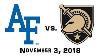 Le 3 Novembre 2018, Match De Football Complet Des Black Knights De L'armée De L'air Et Des Falcons Contre L'armée