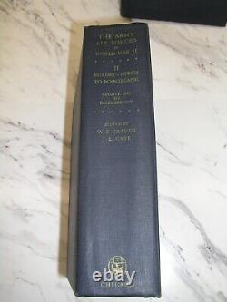 Les Forces Aériennes de l'Armée pendant la Seconde Guerre mondiale 6 Volumes HC Pas de DJ 1ère Édition 1949-1958