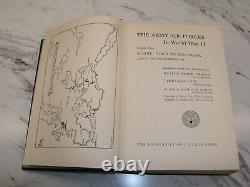 Les Forces Aériennes de l'Armée pendant la Seconde Guerre mondiale 6 Volumes HC Pas de DJ 1ère Édition 1949-1958