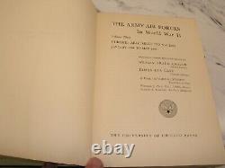 Les Forces Aériennes de l'Armée pendant la Seconde Guerre mondiale 6 Volumes HC Pas de DJ 1ère Édition 1949-1958