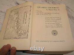 Les Forces Aériennes de l'Armée pendant la Seconde Guerre mondiale 6 Volumes HC Pas de DJ 1ère Édition 1949-1958