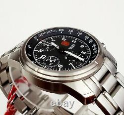 Les Hommes Swiss Chronograph Automatic Watch Victorinox Swiss Army Air Force In Box