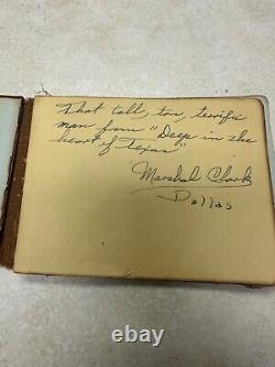 Livre d'autographes de la Field de l'Armée de l'Air de l'US Army de la Seconde Guerre mondiale, Chanute Field, Illinois