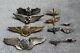 Lot De 11 Ailes Originales De L'us Army Air Force (aaf) Vintage