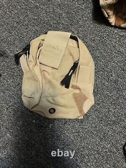 Lot de pochettes Molle pour sac d'assaut FLC Desert Tri-color de l'US Army Air Force en excellent état, rare