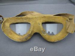 Lunettes De Pilote Originales An6530 De L'armée De L'air Américaine Ww2