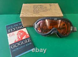 Lunettes de vol de l'armée de l'air américaine de type B-8 - Coffret