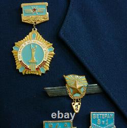 M69 Sz 50-3 Officiers Soviétiques Défilé Uniforme Vétéran Pilote Force Aérienne Armée Soviétique