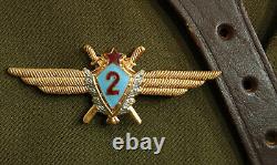 M69 Sz 52-5 1973 Officier Soviétique Pilote D'un Uniforme De Terrain Force Aérienne Armée Soviétique