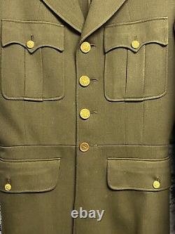 Manteau militaire de la Seconde Guerre mondiale, Force aérienne, Théâtre Chine Birmanie, Patchs de l'Armée, Veste de la Seconde Guerre mondiale.