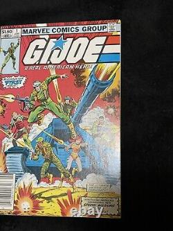 Marvel Gi Joe #1 Kiosque À Journaux 1982 Premier Cobra & Gi Joe