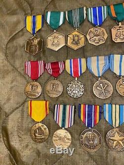 Médaille Militaire Des États-unis Lot, Vietnam Moderne, Guerre Contre Le Terrorisme Marine De L'armée Us Air Force Us