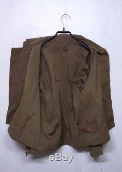 Mega Rare! Ww2 Vintage Japon Armée De L'air Armée Pilote Veste De Vol Vêtements Militaires
