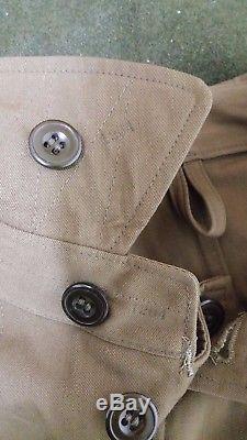 Mega Rare! Ww2 Vintage Japon Armée De L'air Armée Pilote Veste De Vol Vêtements Militaires