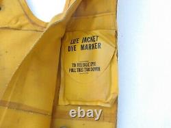 Minty Us Army Air Forces Type B-4 Life Preserver/dye Marker Mae West Usaaf