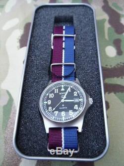 Montre Mwc G10 Imperméable 50m Améliorée Avec Date + Bracelet Raf Royal Air Force