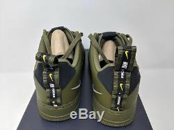 Nike Air Force 1'07 Lv8 Utilitaire Hommes Taille 9.5 (aj7747-300) Olive Army One Qs Nouveau