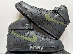 Nike Air Force 1 Haut Premium Charles Barkley Anthracite Armée 317312-031 Taille 15