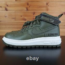 Nike Air Force 1 High Gtx Boot Ct2815-201 Goretex Army Green Hommes Taille 7.5