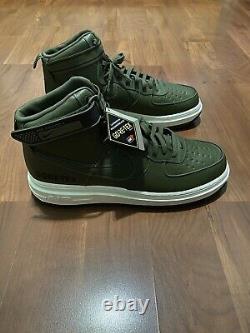 Nike Air Force 1 High Gtx Boot Olive Ct2815-201 Taille 16 Goretex Army Green