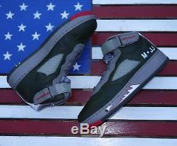 Nike Air Force 1 Jordanie V Ajf 5 Premier Armée Vert Vtg 2008 325330-341 Hommes 9.5