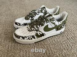 Nike Air Force 1 Low Bape Camo 306353 131 Palm Green Camouflage Af1 One Mens 9,5