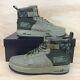 Nike Air Force 1 Sf Af 1 Mid Chaussures Sz 10.5 Hommes Vert Olive Army Spécial Camo