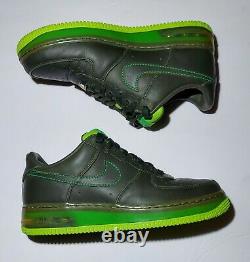 Nike Air Force 1 Supreme Max Air Dark Army Green Hommes Taille 9 316666-333 Retro