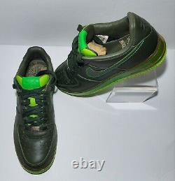 Nike Air Force 1 Supreme Max Air Dark Army Green Hommes Taille 9 316666-333 Retro