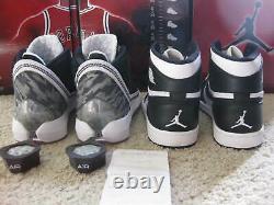 Nike Air Jordan 1 22 Retro Shoes 2008 Black White Cdp Countdown Pack 6 11 Hommes 10