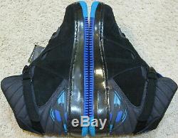 Nike Air Jordan 8 Retro Air Force 1 Ajf Fusion Chaussures Noir Aqua Violet 7 Hommes 10