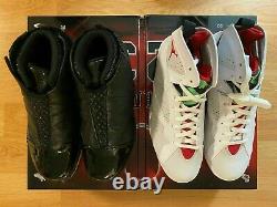 Nike Air Jordan Retro Shoes Hare 7 VII Noir Rouge 16 Cdp Countdown Pack 1 Hommes 10