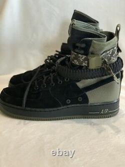 Nike Sf Af1 High Air Force 1 Olive Special Field Boots 864024-004 New Mens 9.5