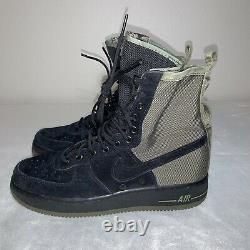 Nike Sf Af1 Mens Haute Air Force 1 Bottes Olive Camo 864024-004 Taille 10 Nouveau