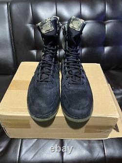 Nike Sf Air Force 1 High Olive Black Camo Edition Taille 12