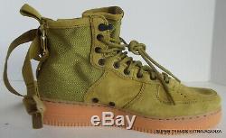 Nike Sf Air Force 1 MID Desert Green Moss Sneakers Chaussures 917753-301 Taille 10