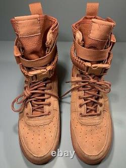 Nike Sf Special Air Field Force 1 High Dusty Peach Chaussures 864024-204 Taille Homme 11