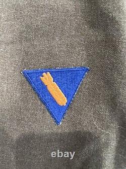 Nom du groupe d'uniformes de l'armée de l'air américaine de la Seconde Guerre mondiale, CBI, 89e Escadron d'Aérodrome, sujet de recherche.