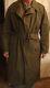 Nommé Capt Cassin Ww2 Army Air Force Officier'44 Trench Coat W Liner Belt 36r