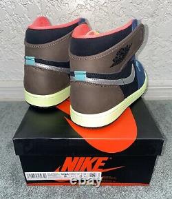 Nouveau Nike Air Jordan 1 High Og Tokyo Bio Hack 555088 201 Livraison Gratuite