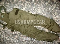 Nouveaux États-unis. Army Air Force Épais Isolé Nomex Overalls Pantalons De Temps Froid CVC Bib