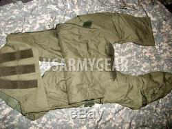 Nouveaux États-unis. Army Air Force Épais Isolé Nomex Overalls Pantalons De Temps Froid CVC Bib