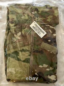 Nouvelle veste coupe-vent Gen III Multicam pour temps froid de la FORCE AÉRIENNE DE L'ARMÉE, taille moyenne régulière.