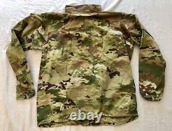 Nouvelle veste coupe-vent Gen III Multicam pour temps froid de la FORCE AÉRIENNE DE L'ARMÉE, taille moyenne régulière.