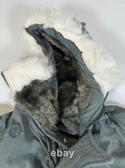 Nouvelle veste de parka à capuche N-3B pour temps extrêmement froid de l'USAF, taille petite