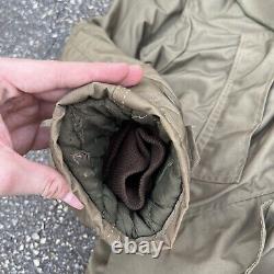 OG VTG WW2 1940s B9 Parka US ARMY AIR FORCE Flight Coat Jacket Conmar<br/>

		<br/>  Traduction : Parka B9 OG VTG de la Seconde Guerre mondiale des années 1940 de l'US ARMY AIR FORCE avec veste de vol Conmar