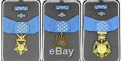 Ordonnons Ww12 Marine Army Air Force De Courant Médaille D'honneur Complet Set, Rare, Selten