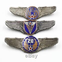 Ordre Américain, Médaille, Insigne, Armée, Armée De L'air, Marine, 25 Insignes, Ensemble Complet! Top Rare